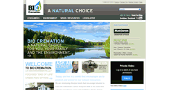 Desktop Screenshot of biocremationinfo.com